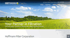 Desktop Screenshot of hoffmannfilter.com